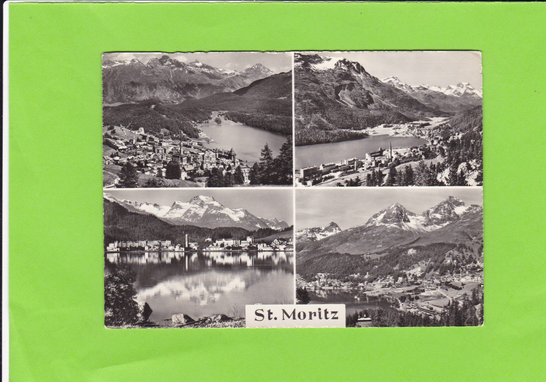 Cartoline postali: St. Moritz – Usato da St. Peterzell venduto da neckertal