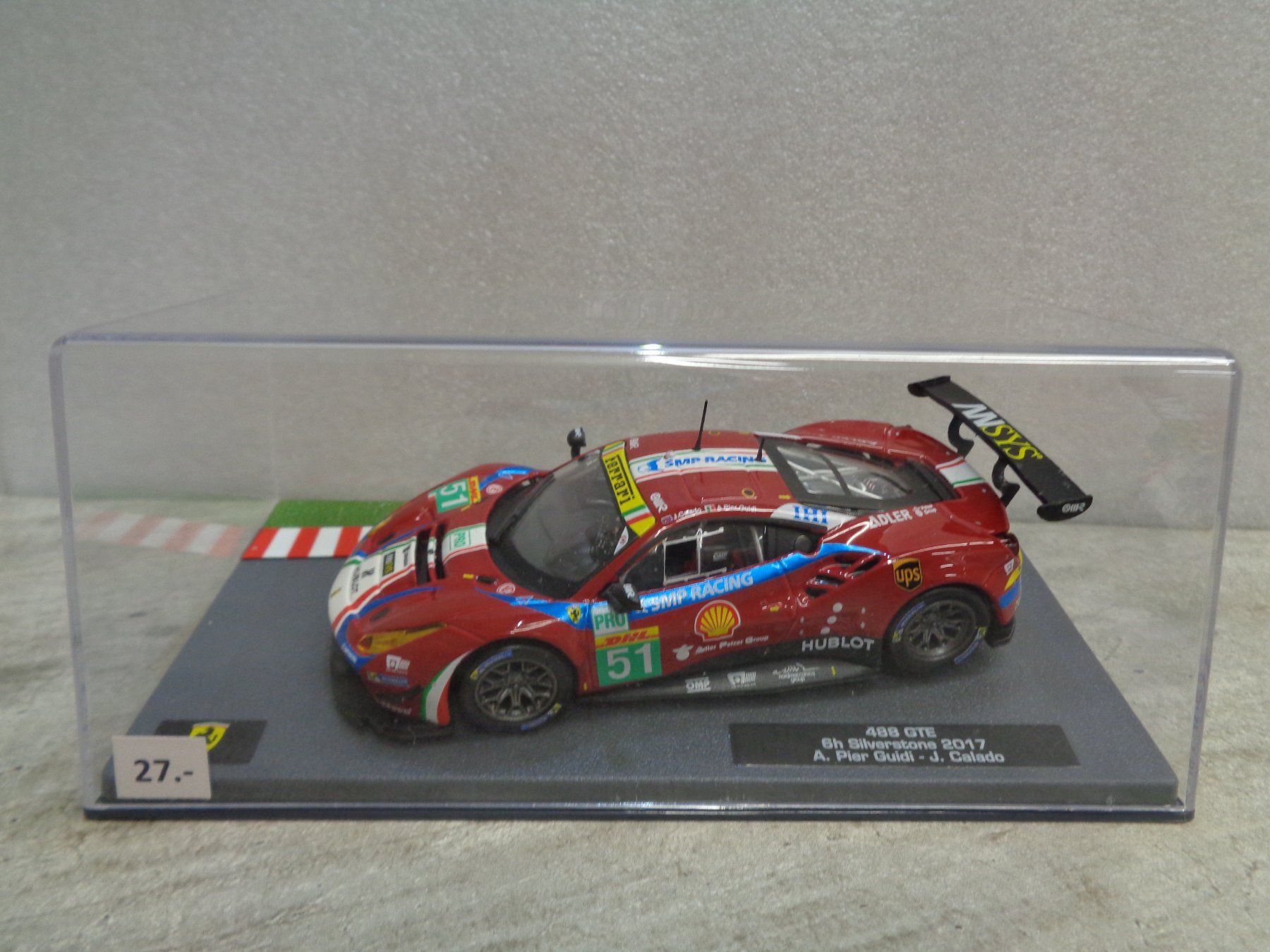 Ferrari Modellini d'auto: 1:43 Altaya Ferrari 488 GTE 2017 – Nuovo e nell'imballaggio originale da Reconvilier venduto da rallycar