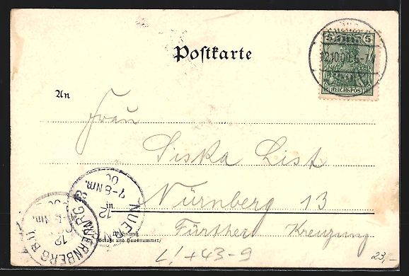Cartes postales: Litho Brambach-Tobertitz / Vogtl., Hamme – D'occasion à Berlin par bartko-reher 1