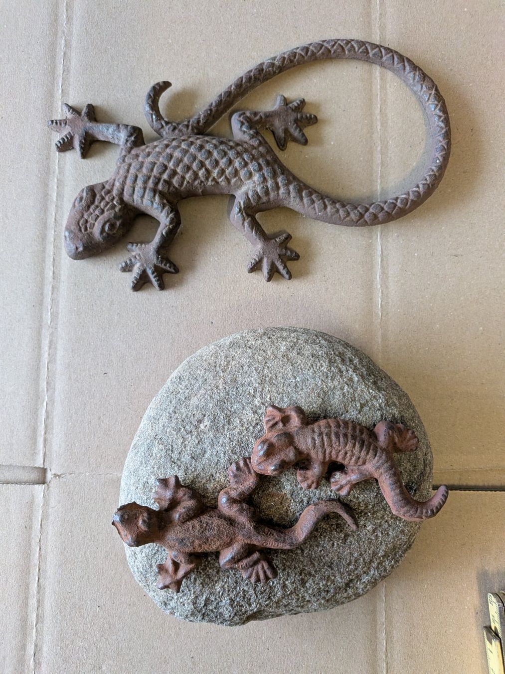 Figuren: Eidechsen Deko Garten – Gebraucht aus Emmen von Brockofsky