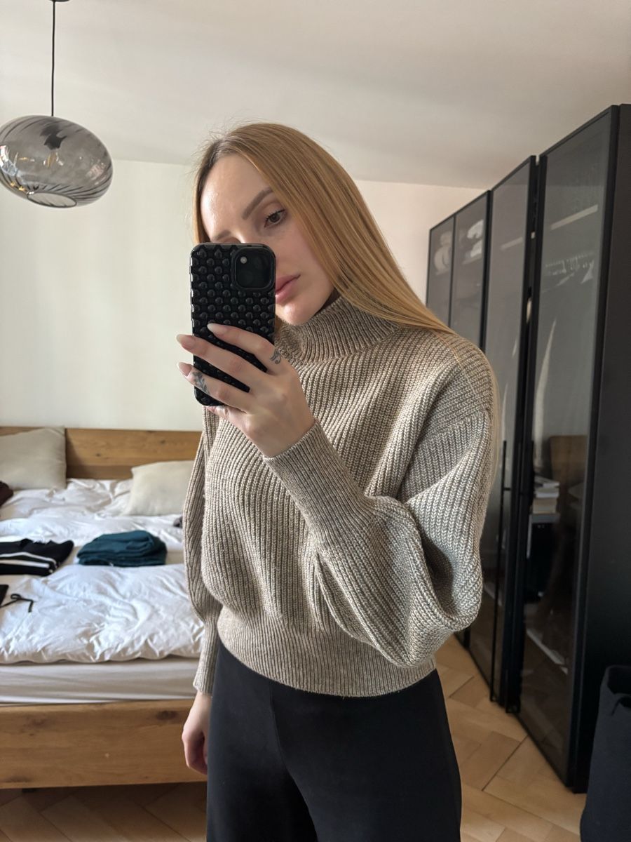 H&M Maglioni & Felpe: Pull en laine beige H&M – Usato da Zürich venduto da mps_9cp7 1