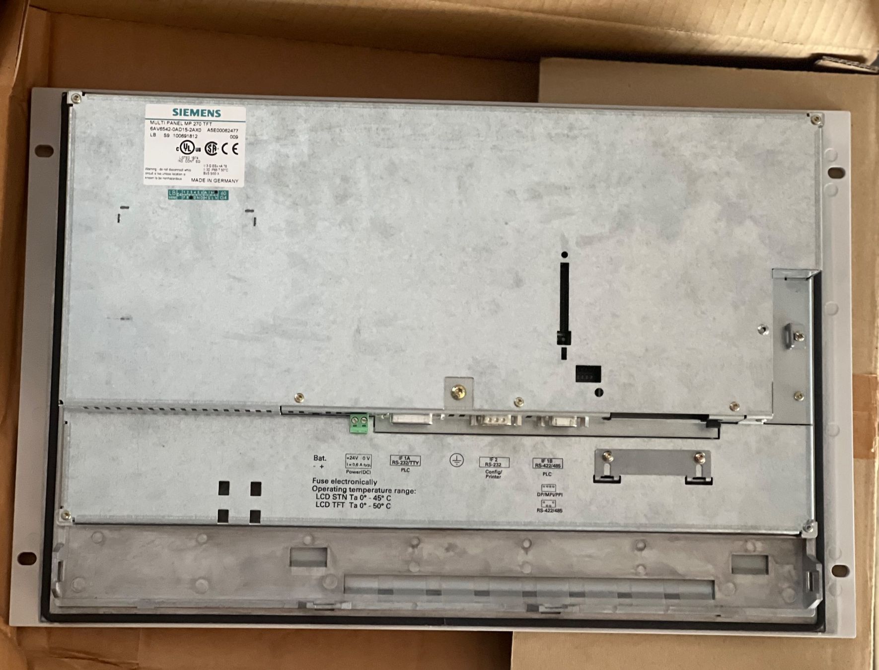 Siemens Sistema di controllo: Siemens Simatic Panel / MULTI PANEL MP 270 TFT – Nuovo (secondo la descrizione) da Romanshorn venduto da DonRicardoo 1
