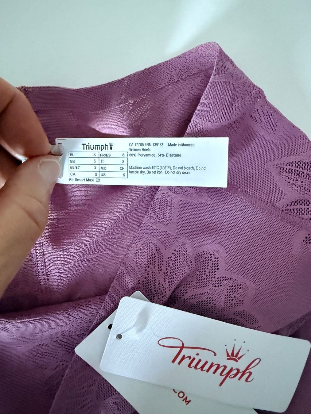 Triumph Altra biancheria intima: TRIUMPH, Slip Maxi FIT SMART, Grösse S, Farbe Rosa – Nuovo e nell'imballaggio originale da Rudolfstetten venduto da gst_g7xl 1