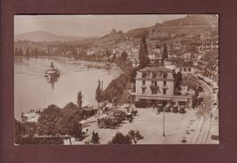 MONTREUX - Port - Attelages - 1915 // pli d'angle //