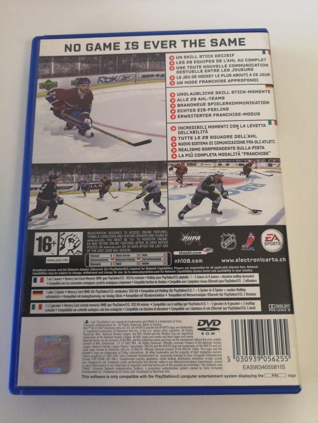 Spiele: NHL 08 (PS2) – Gebraucht aus Herisau von Seyashop1 2