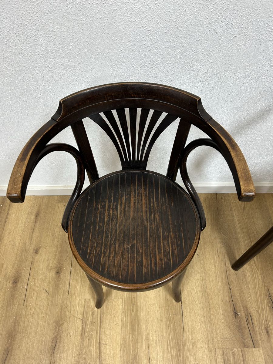 Thonet Poltrone: 2er Set J.&J. Kohn Armlehnstühle – Usato da Basel venduto da Sackmann 5