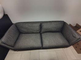 Gemütliches Sofa für Zwei! Grau, Top Zustand!