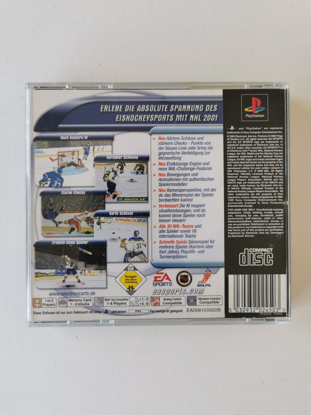 Giochi: Ps - NHL 2001 – Usato da Lenzburg venduto da eyworld 2