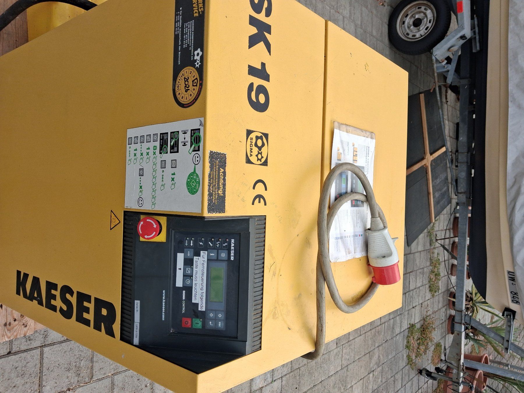 Kompressoren: Kaeser Kompressor SK 19 mit Sigma Control gebraucht – Gebraucht aus Sarnen von Rigo4 1