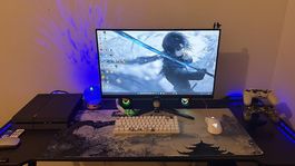 Gaming Setup komplett PC Monitor PS4