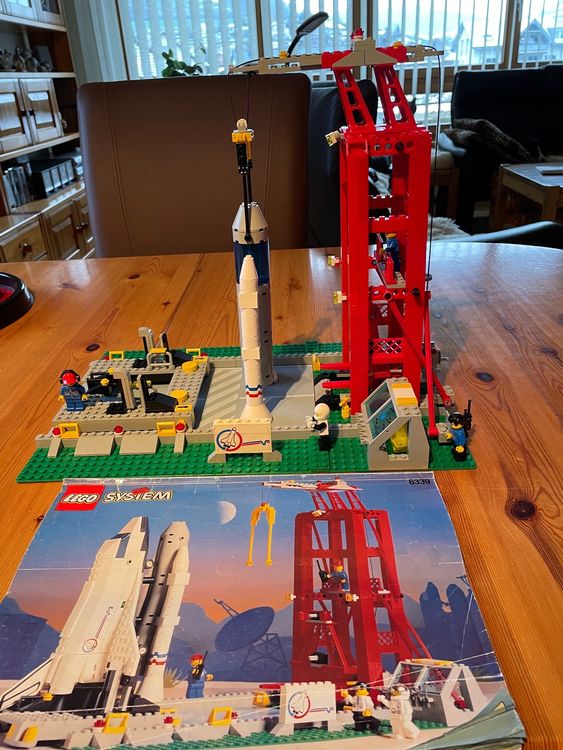 Lego SYSTEM 6339 Space,Shuttle u.Transporter mit Heli (Gebraucht) in ...