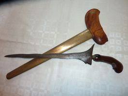 Dolch Messer KRIS (Keris) Waffe Indonesien Java/Bali 19.Jhd.
