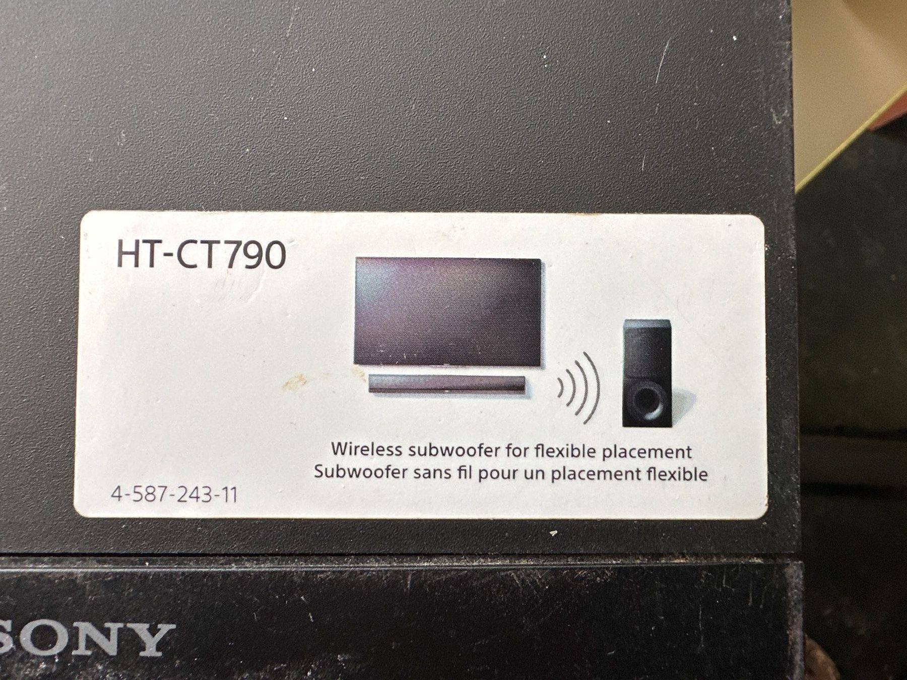 Sony Casse acustiche: Sony Soundbar mit Subwoofer – Usato da Brügg BE venduto da TSP02 2