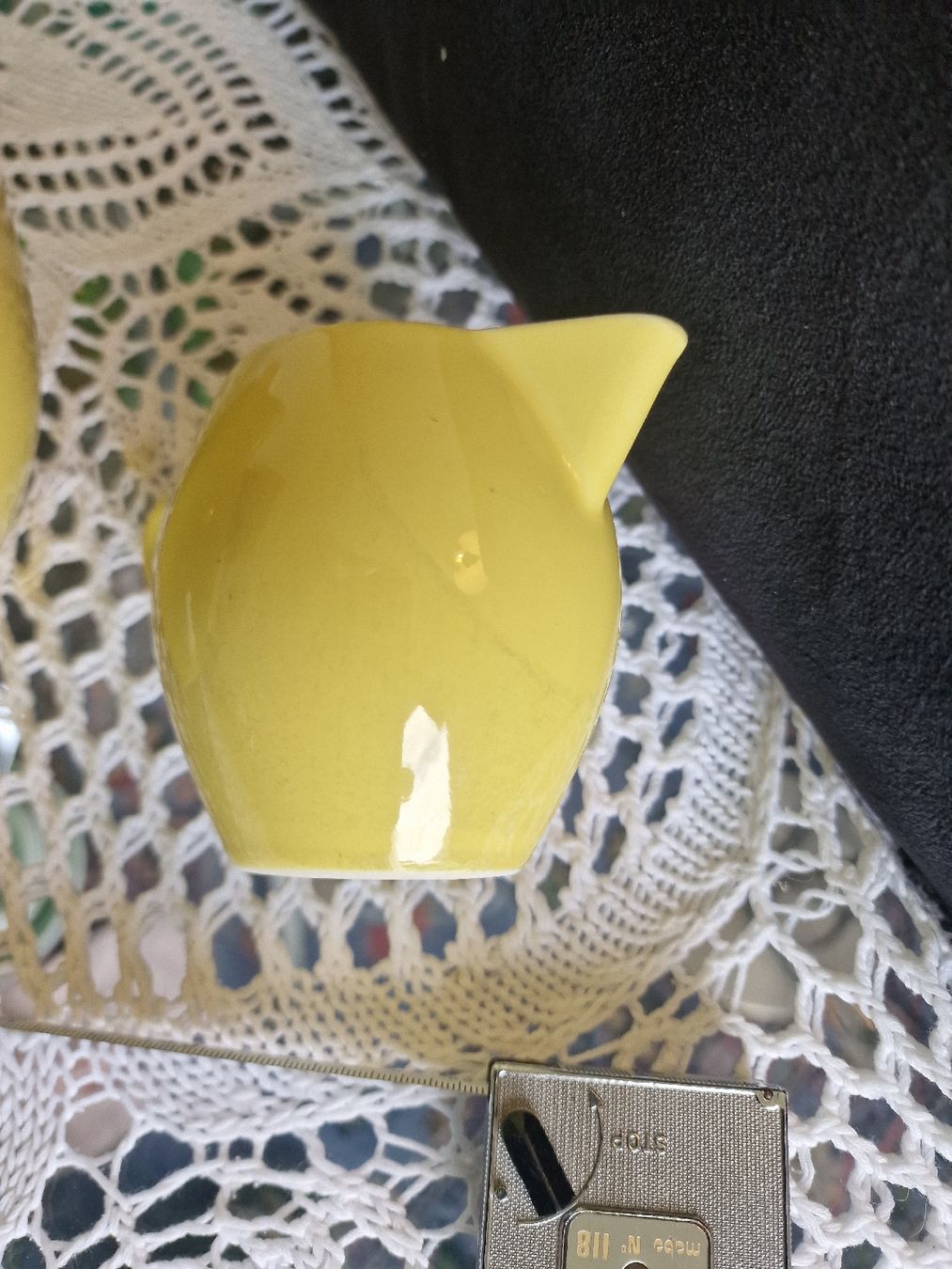 Rössler Caraffe: 3x pot Rössler jaune vintage – Usato da versoix venduto da 928 7