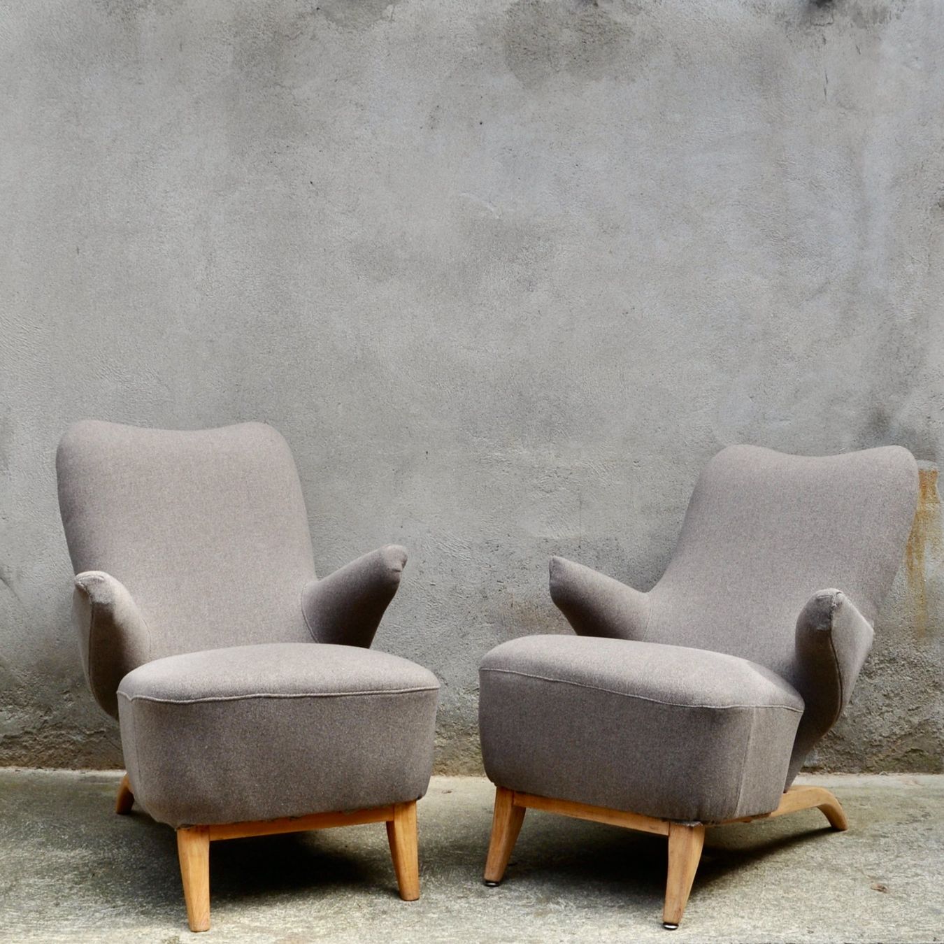 Poltrone: Rare paire de fauteuils "Pingouin"de Theo Ruth /  Design – Nuovo (secondo la descrizione) da morges venduto da Kus.design 2