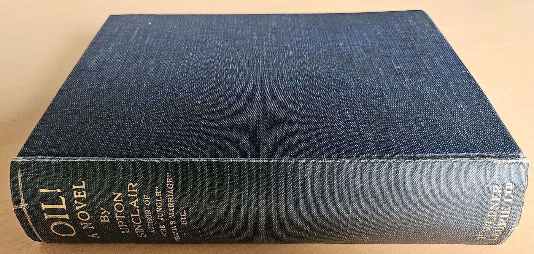 Bücher: Upton Sinclair: Oil! – Gebraucht aus Schaffhausen von asyouwestley 1