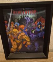 Affiche "Révélation" Masters of the Universe encadrée en 3D