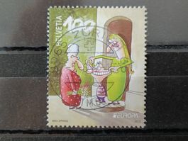 2012 Europamarke Besuche Vollstempel