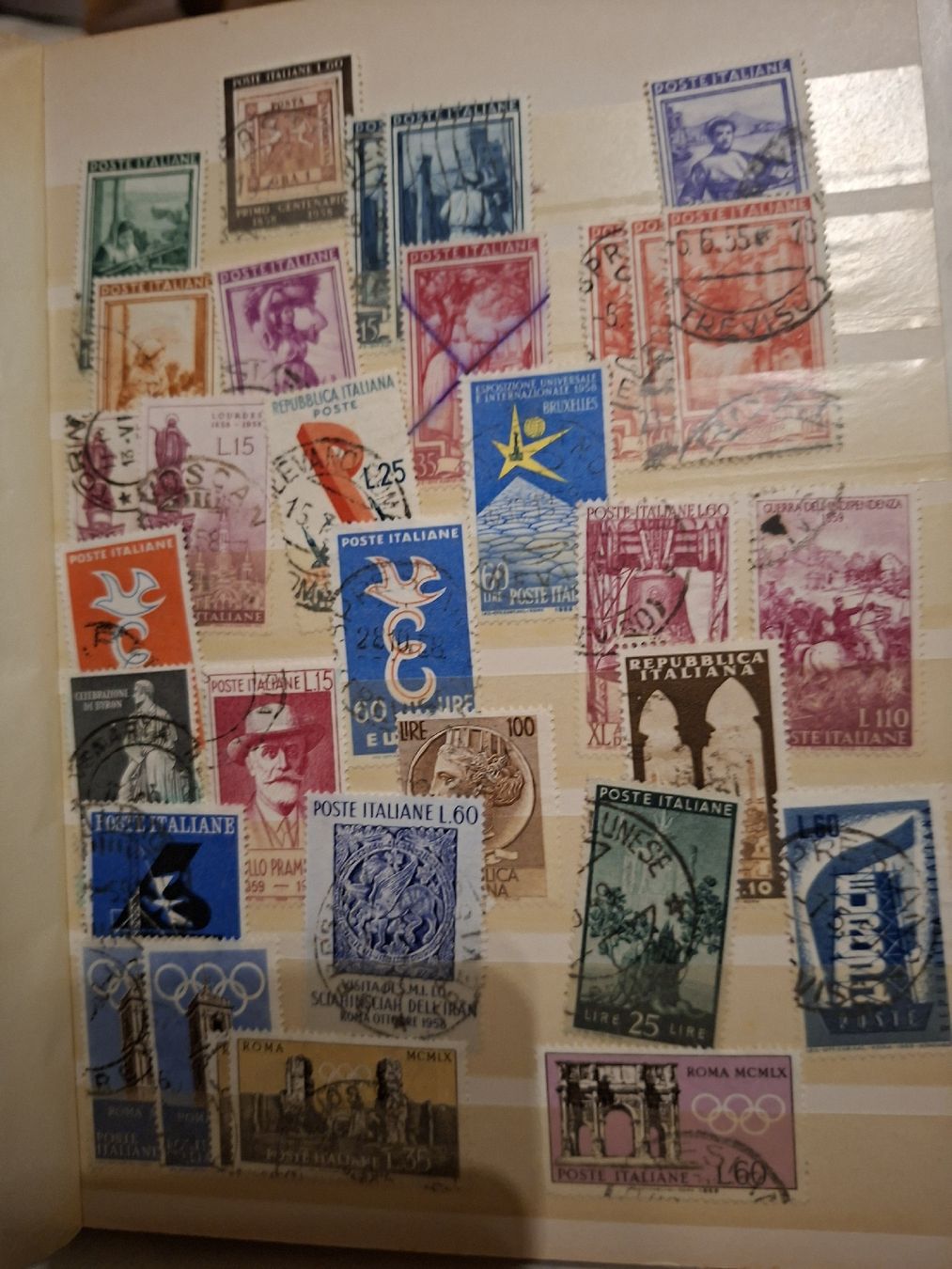 Tutti i francobolli: Briefmarken Sammlung Italien  – Usato da Balgach venduto da SIMEON27 7