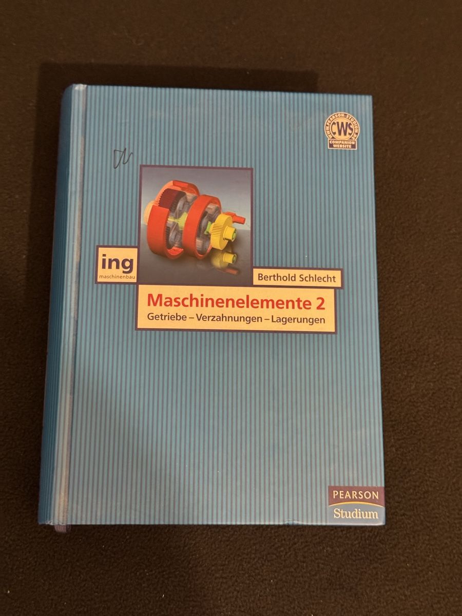 Libri: Maschinenelemente 2, Berthold Schlecht – Usato da Winterthur venduto da suntomic