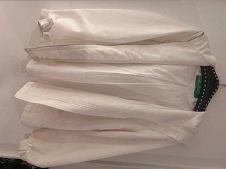 Veste Benetton blanche, idéale pour le printemps!