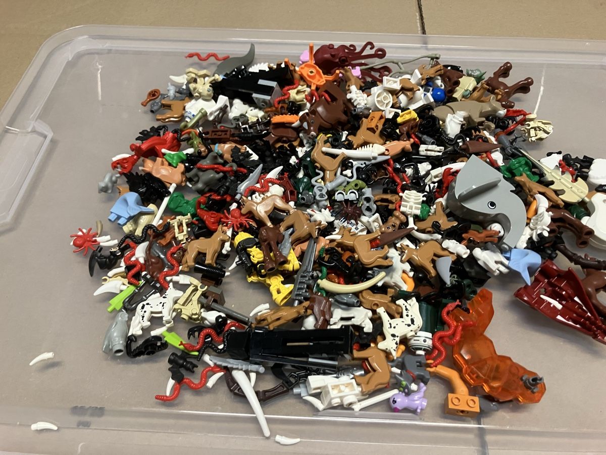 Lego Jeux de construction: Lego Tiere und Skelette – D'occasion à Luzern par windundsichtschutz 1
