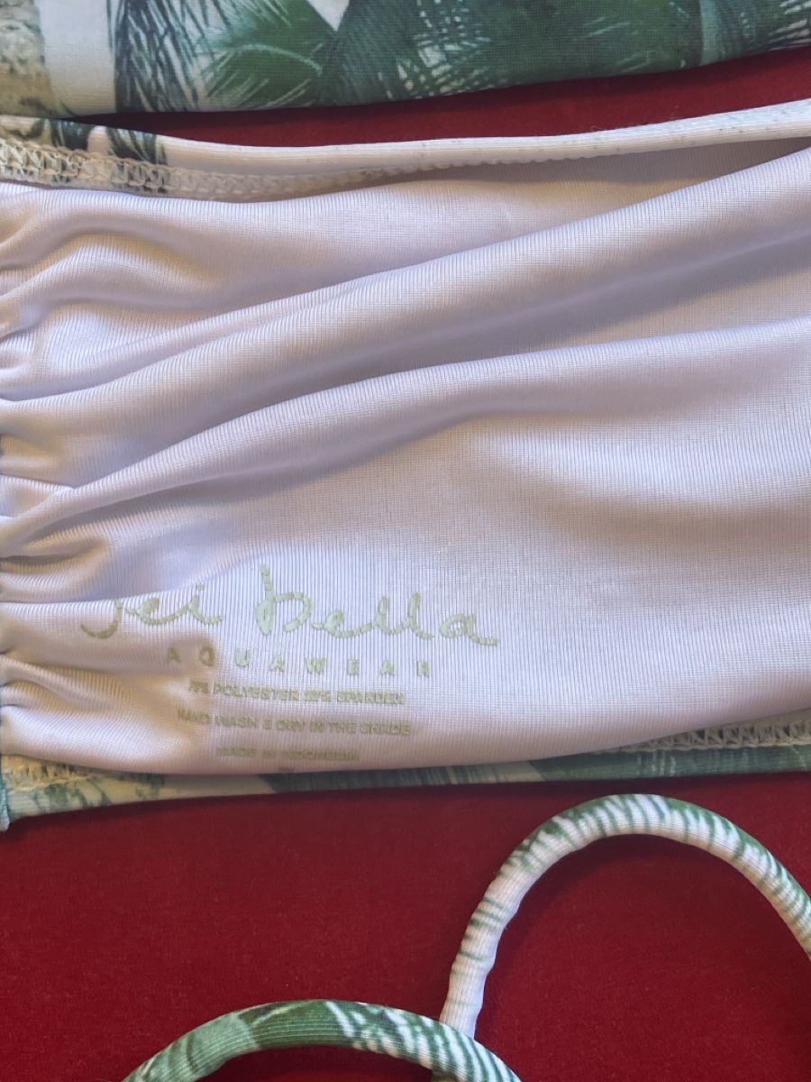 Costumi da bagno & Bikini: Bikini Sei Bella Palmenmuster Grösse L neuwertig – Usato da Muralto venduto da jac_hkz5 3