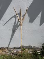 Heugabel aus Holz 