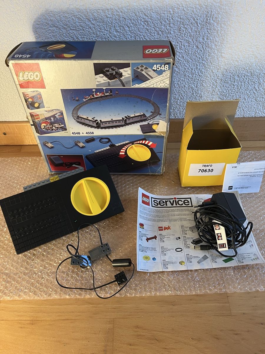 Lego Eisenbahn 9V Trafo, 4548 neu und originalverpackt (Neu (gemäss ...