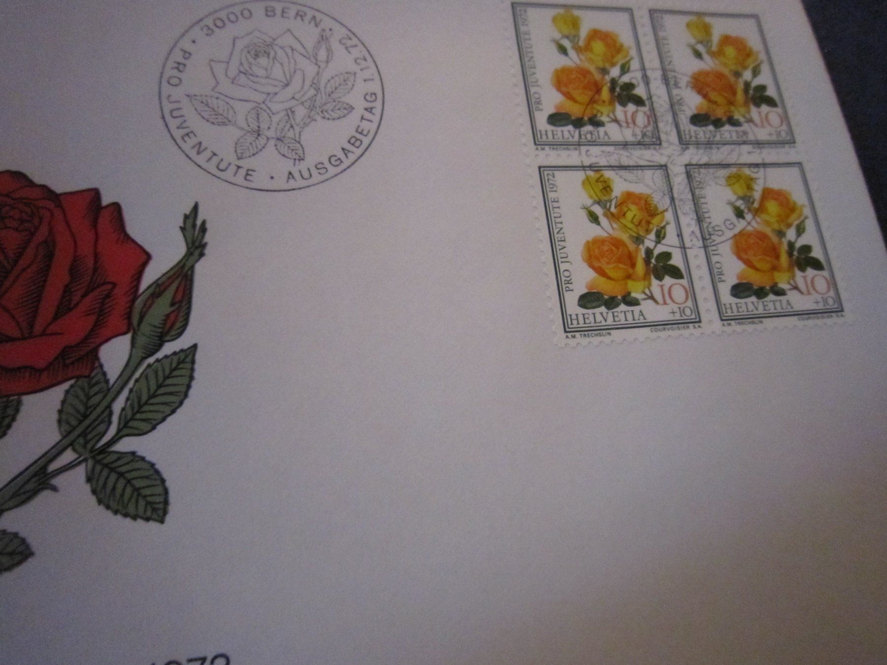 Tutti i francobolli: PJ 1972 FDC Serien – Usato da Gordola venduto da Polentaefung 6