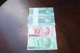 Brésil 4 billets différents