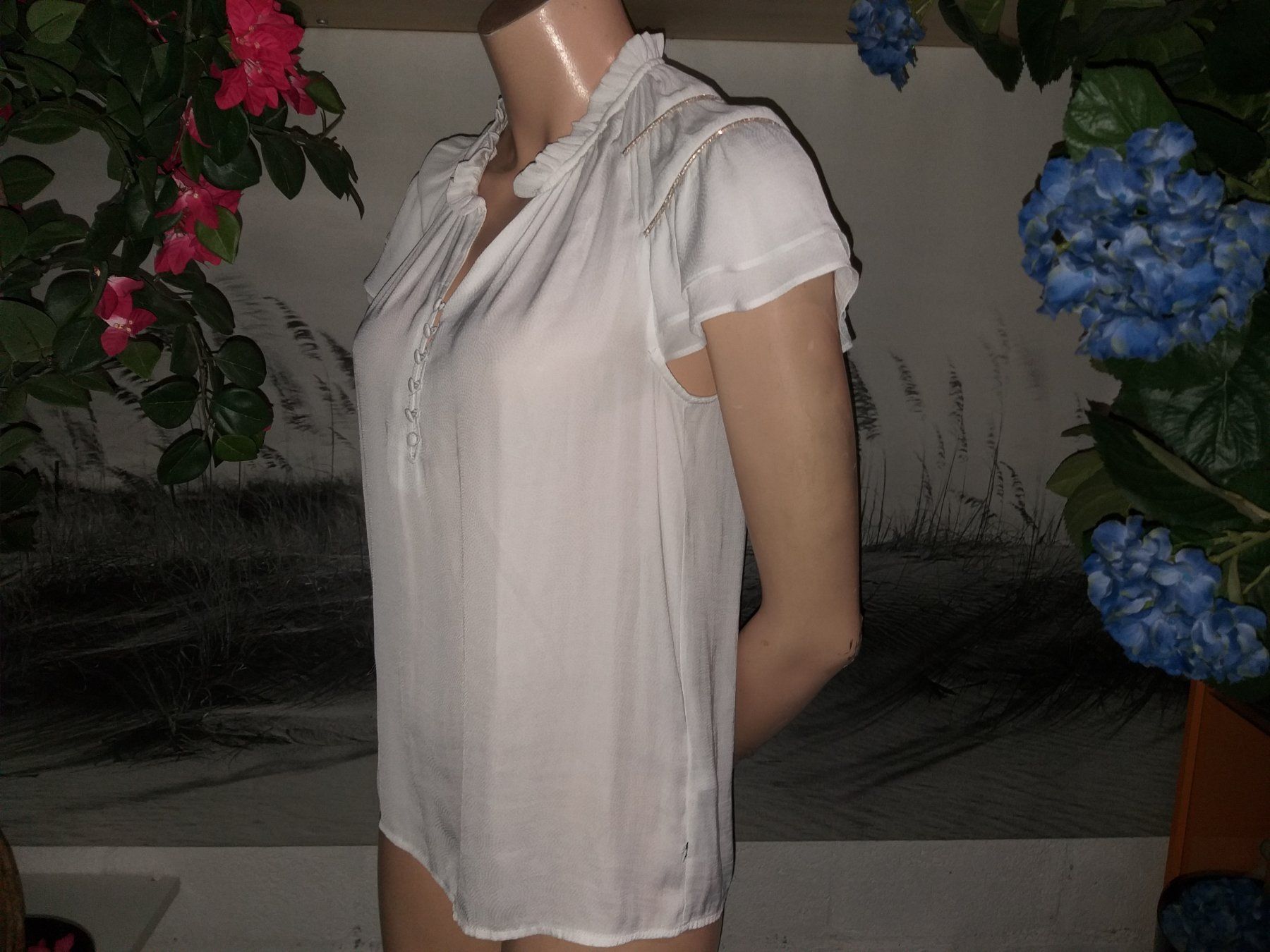 Camicette: Chemisier/ Bluse TEMPS DES CERISES  Taille / Grosse M – Usato da Cossonay-ville venduto da Super-Price-Quality 2