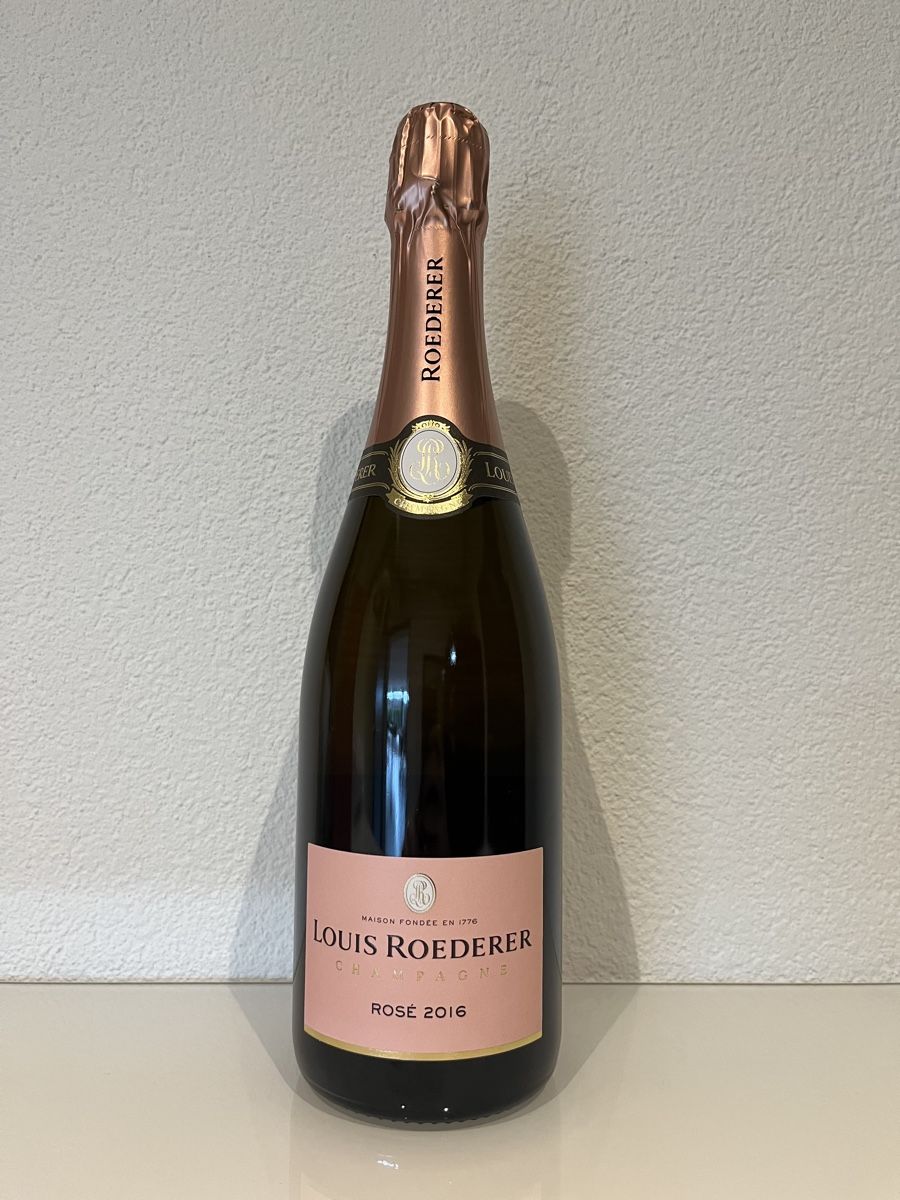 Louis Roederer Vino: Louis Roederer Rosé Millésime Brut 2016, 75cl – Nuovo e nell'imballaggio originale da Liestal venduto da Rockthat