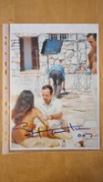 Guy Hamilton, Original Autogramm auf Grossfoto in Farbe