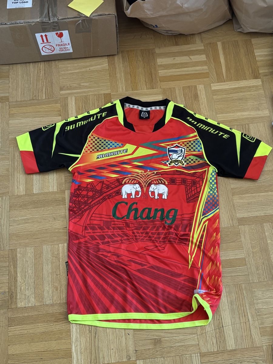 Canottiere & Pantaloni: Maillot Thaïlande rouge  – Usato da Genève venduto da Pirou212