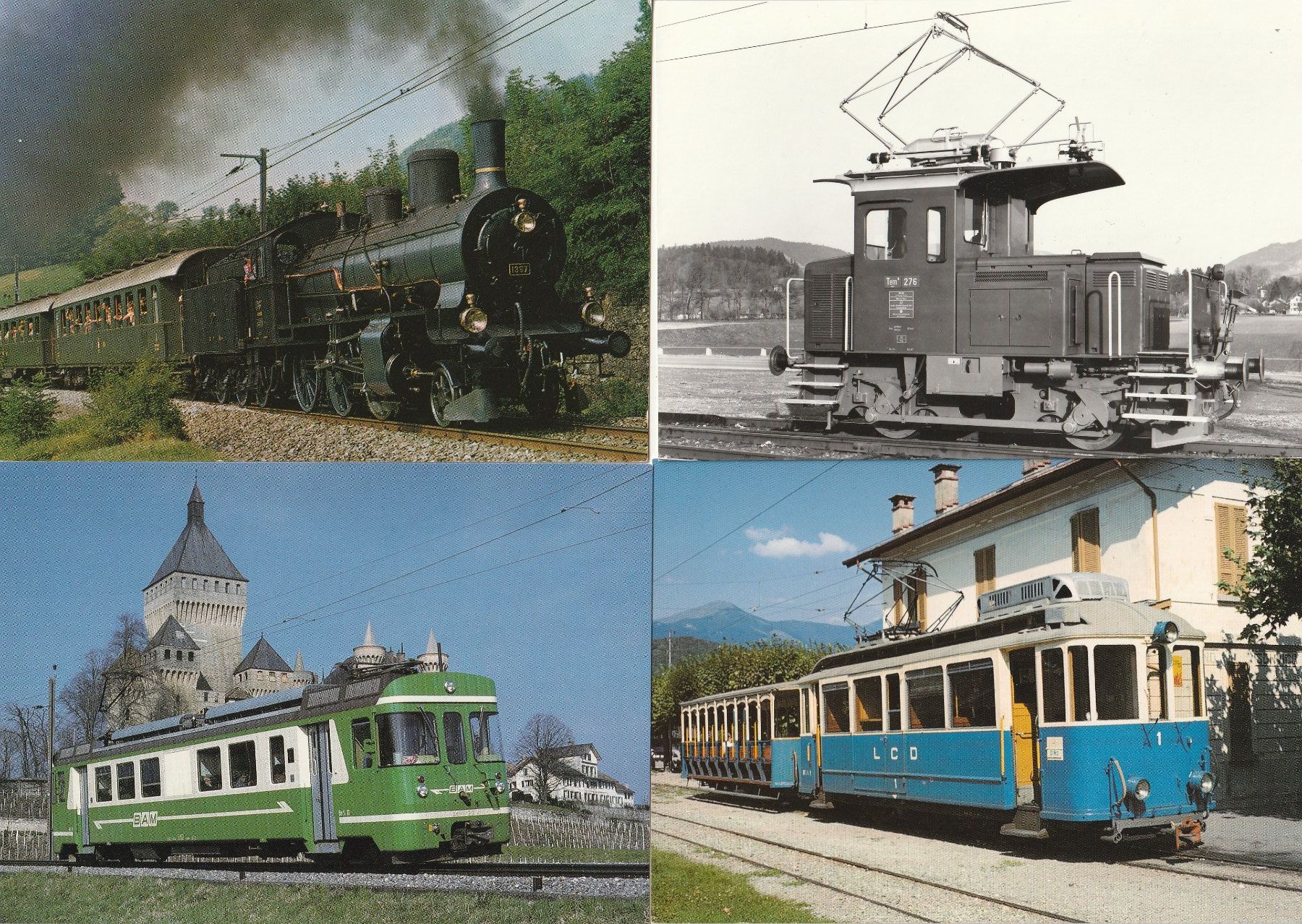 Ansichtskarten: 42 Ak Bahnen – Gebraucht aus Rorschacherberg von fratovi2 3