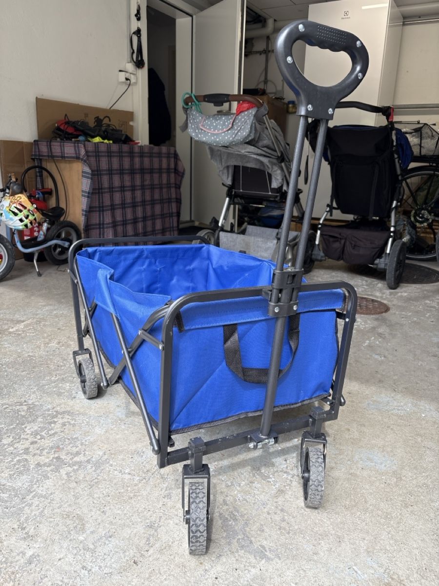 Veicoli per bambini: Bollerwagen blau faltbar – Usato da Frauenfeld venduto da sSteiboeckli