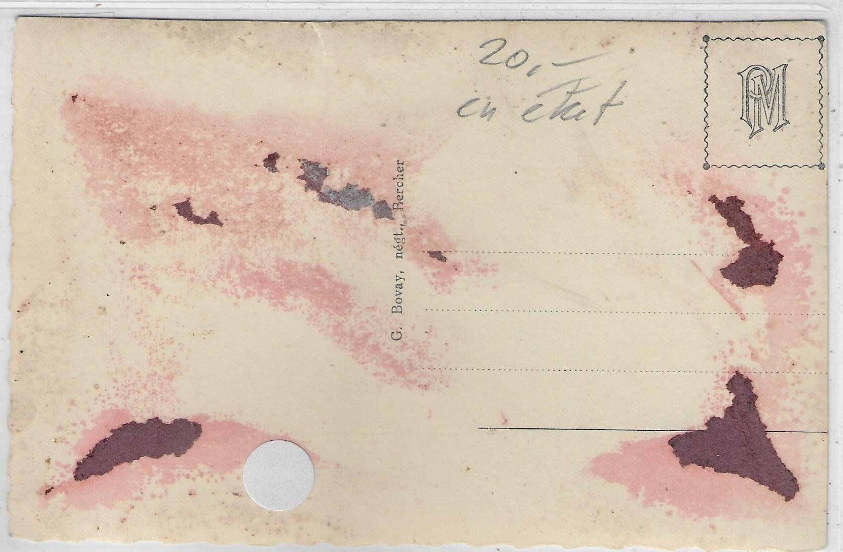 Cartoline postali: Bercher - La Poste – Usato da Ettingen venduto da Kartenplanet 1