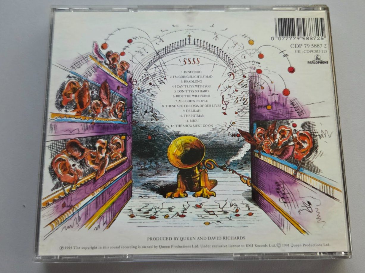 CDs: CD Queen - Innuendo – D'occasion à Schaffhausen par Kellerrassel 2