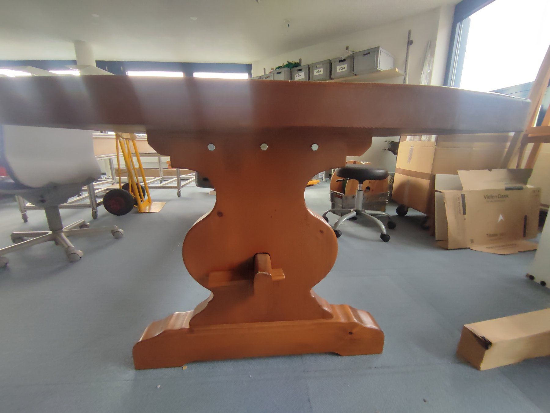 Tavoli: Massiver Klostertisch - Holztisch, Esstisch 220cm – Usato da Zuchwil venduto da DaniSZu 1