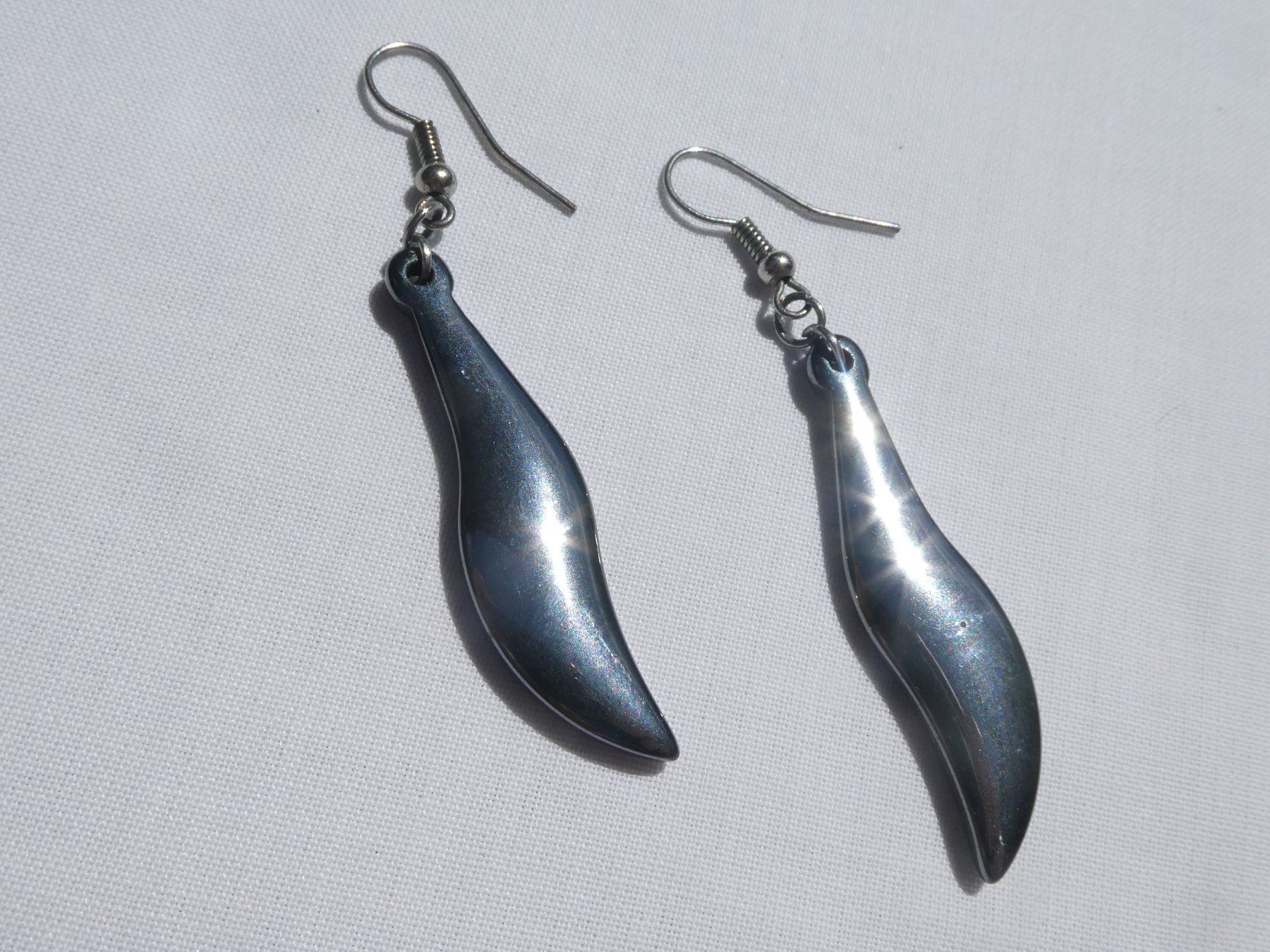 Boucles d'oreille: Hämatit Ohrhänger,  Modeschmuck / NEU – D'occasion à Gattikon par kaandooh 2