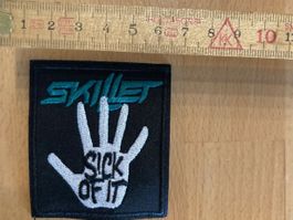 Skillet Patch Sticker Aufnäher Metal Rock Band