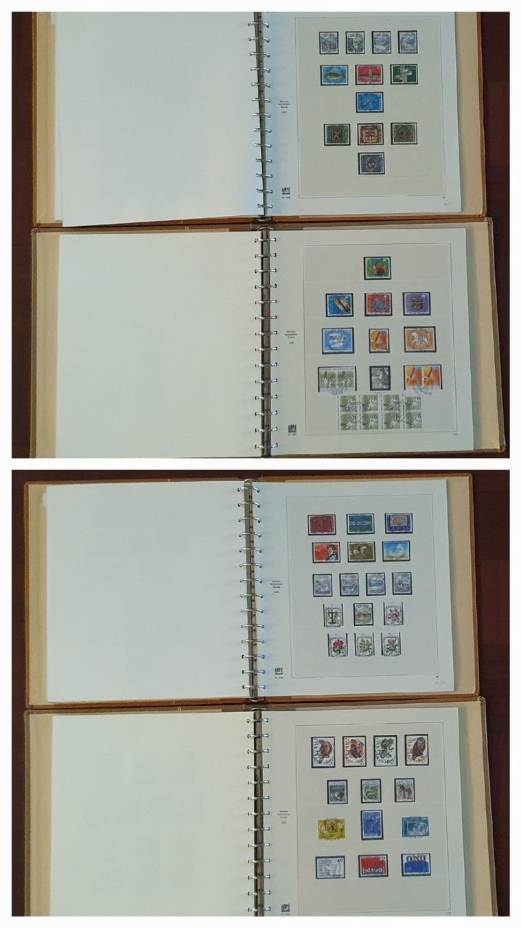 Tutti i francobolli: 2 SAFE Album - Sammlung ET-Vollstempel  1970 - 2000 – Usato da Kreuzlingen venduto da Rschweiz1 7