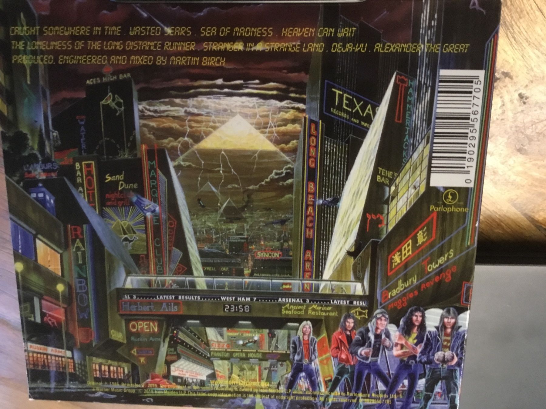 CD: Iron Maiden Somewhere In Time 🦈 – Usato da Thierachern venduto da sweden08 1
