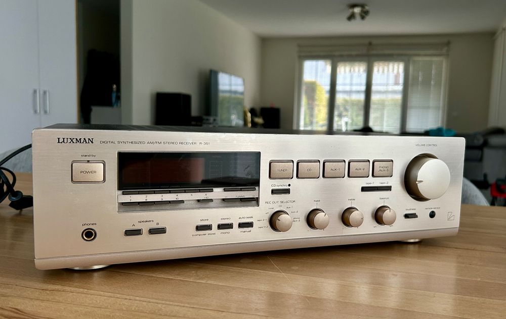 Luxman R-351, Vintage Receiver, (teilrevidiert), mit FB (Gebraucht) in ...