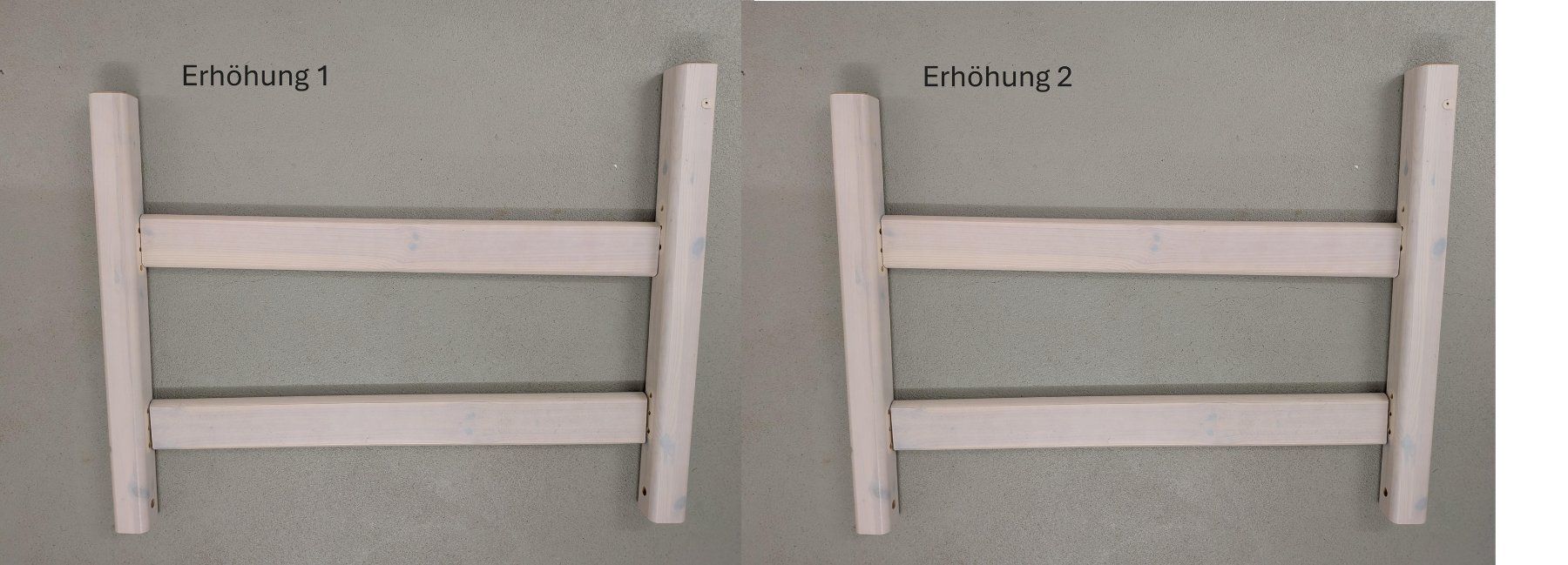 Flexa Letti: Hochbett Flexa weiss – Usato da Münsingen venduto da daevobaern 1
