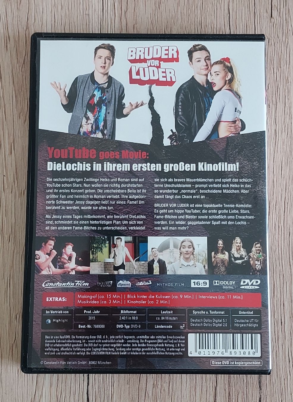 Tutti i DVDs: DVD: Bruder vor Luder – Usato da Altstätten SG venduto da Jess_R 1