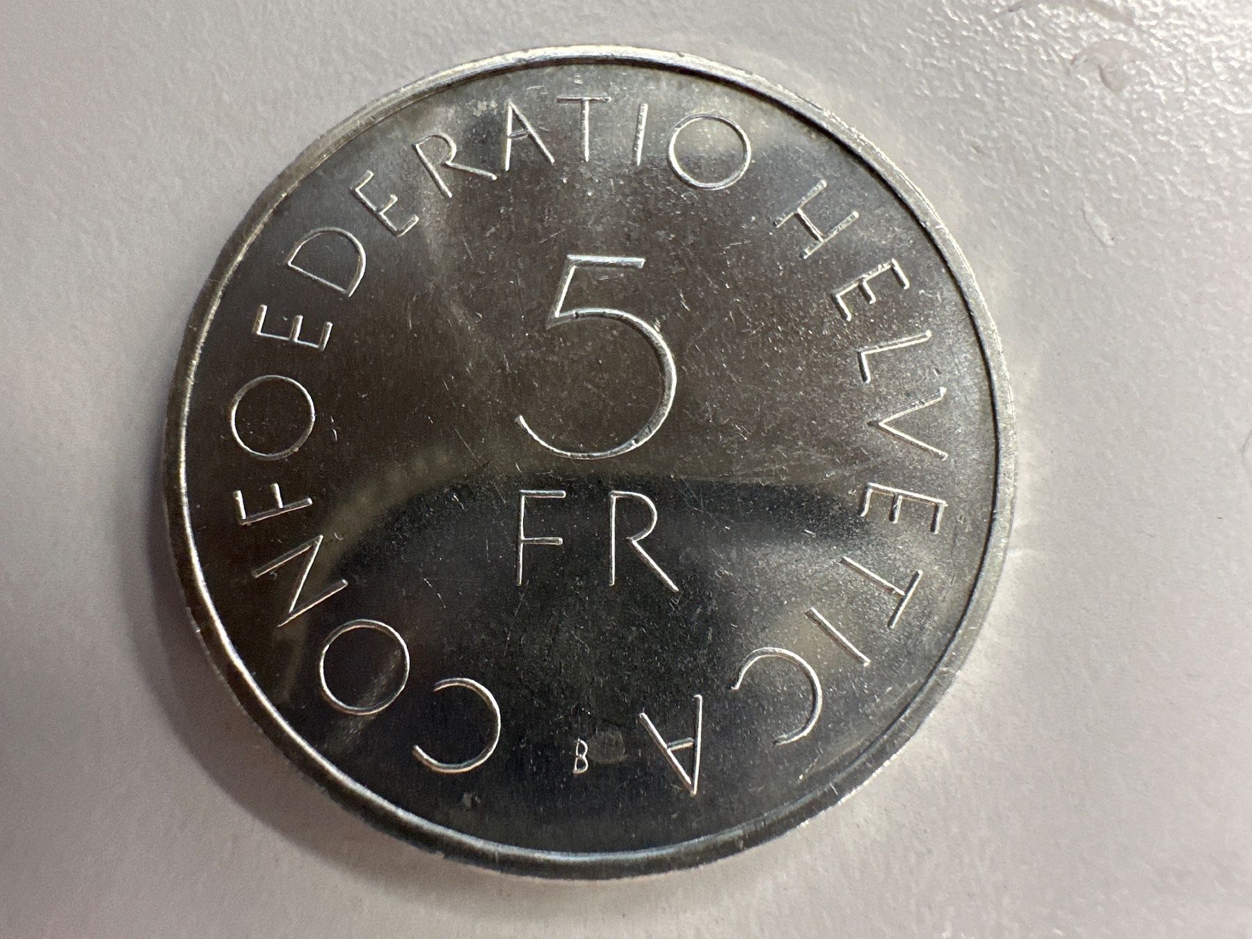 Alle Münzen: 5 Fr. Silber Schweiz Rotes Kreuz 1963 – Gebraucht aus Herisau von herau 1