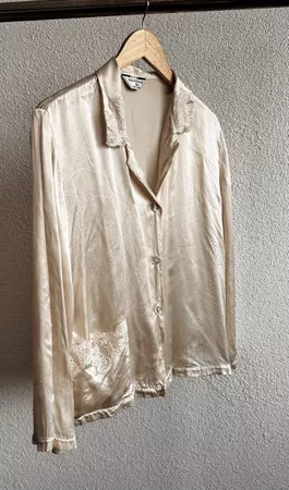Silk vintage Bloose made in Italy 
