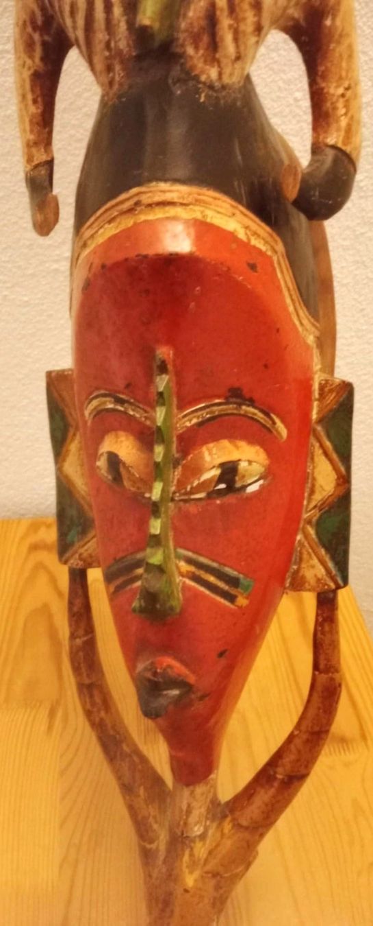Sonstige Antiquitäten & Kunst: Masque em bois / Holzmaske - Guro Côte d'Ivoire - 80 cm – Gebraucht aus Le Locle von borgespatricia 1